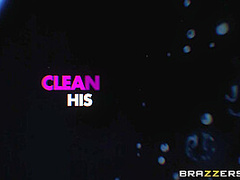 Cleaning Up His Mess With Justin Hunt, Brandi Love - Brazzers