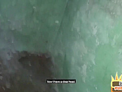 Nasty Petite slut enjoys pussybanging