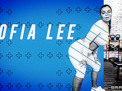 Rough And Raunchy Workout With Angelo Godshack, Sofia Lee - Brazzers