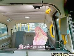 Horny bigass cutie cuntdrilled by driver