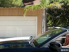 Riding Stick Shift With Staci Silverstone, Keiran Lee - Brazzers