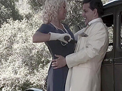 Outdooor Gangbang 12 Min With Amber Rayne, Johnny Castle And Hannah West