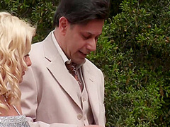 Outdooor Gangbang 12 Min With Amber Rayne, Johnny Castle And Hannah West