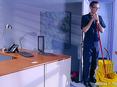 The Janitor's Closet Ii With Cindy Starfall, Buddy Hollywood - Brazzers