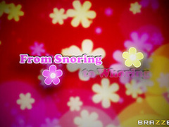 From Snoring To Whoring With Naomi Woods, Kimmy Granger, Keiran Lee - Brazzers