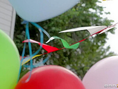 Brooks' Bouncy Birthday With Mischa Brooks, Ryan Madison - Brazzers