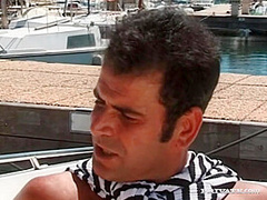 Kristina Bella Has a MMF Threeway with a DP on Back of Speeding Boat - Private Porn Sex Videos