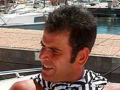 Kristina Bella Has a MMF Threeway with a DP on Back of Speeding Boat - Private Porn Sex Videos