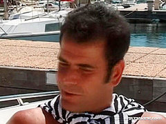 Kristina Bella Has a MMF Threeway with a DP on Back of Speeding Boat - Private Porn Sex Videos