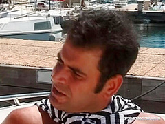 Kristina Bella Has a MMF Threeway with a DP on Back of Speeding Boat - Private Porn Sex Videos