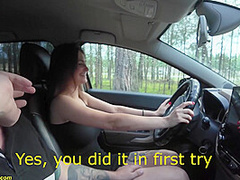 18 Y.O Teen Fucked In The Ass By Driving Instructor
