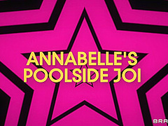 Annabelle's Poolside Joi With Annabelle Rogers - Brazzers