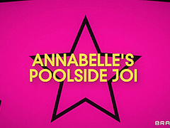 Annabelle's Poolside Joi With Annabelle Rogers - Brazzers