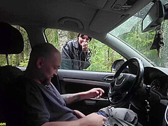 18 Yo Teen Gets Rough Anus Stretched In My Car