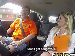 Bigtitted MILF pussydrilled by learner