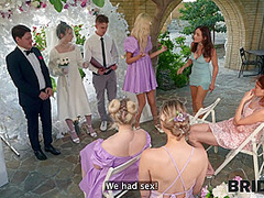 BRIDE4K. A wedding started off nicely, but ended up as a sex show between Bride and a Toastmaster