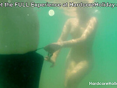 POV Footjob from Shy Cutie Who Loves to See You Cum at HardcoreHoliday