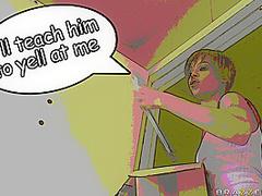 Touch My Comics And Get Ass Fucked With John Strange, Marie Luv - Brazzers