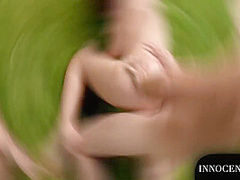 Russian Babe Kaisa Nord Fucks Her Gardener And Slurps Up His Man Juice