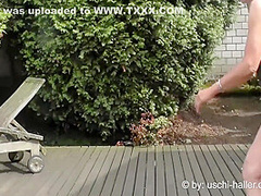 Outdoor Casting With The Lady Boss Personally - Uschi Haller