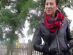 Dirty Short Hair Slut Ride Ugly Fake Agents Cock In Public 12 Min