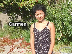 Petite Babe Carmen Goes Solo - Carmen