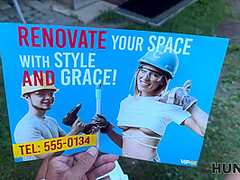 HUNT4K. Hunter seduced a hot girl with big boobs and humiliated her BF