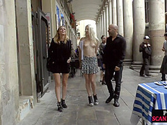 Cockhungry cutie pussydrilled in public