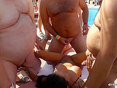 Fucked On The Sun Lounger