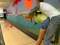 Bowling Bet For Blow Jobs With Levi Cash, Claire Dames - Brazzers