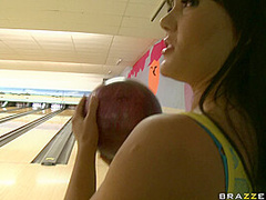 Bowling Bet For Blow Jobs With Levi Cash, Claire Dames - Brazzers