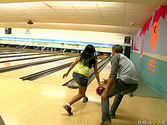Bowling Bet For Blow Jobs With Levi Cash, Claire Dames - Brazzers