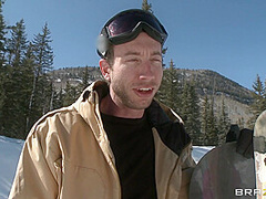 Tease On Skis With Jordan Ash, Jessica Nyx - Brazzers