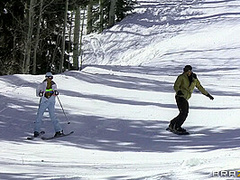 Tease On Skis With Jordan Ash, Jessica Nyx - Brazzers