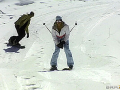 Tease On Skis With Jordan Ash, Jessica Nyx - Brazzers