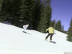 Tease On Skis With Jordan Ash, Jessica Nyx - Brazzers