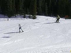 Tease On Skis With Jordan Ash, Jessica Nyx - Brazzers