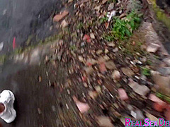 Fooled 21yo babe cuntfucked by stranger