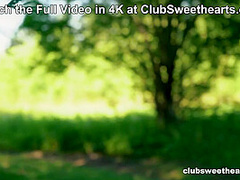 I thought we were gonna go on a walk! 18yo Cuties Hazel Grace & Lexy Montana for ClubSweethearts