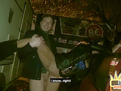 Naughty cougar gets pussybanged by guy