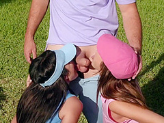 Hardcore Sex Showdown: 2 - Adria Rae, Sean Lawless And Amber Jade