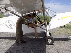 The Pilot Wants to Screw Jennifer in the Ass so They Make It Happen - Private Porn Sex Videos
