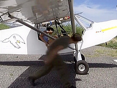 The Pilot Wants to Screw Jennifer in the Ass so They Make It Happen - Private Porn Sex Videos