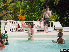 BLACKED Gorgeous New Hotwife Audrey Reid Gets Tag-Teamed By 2 BBCs At Hubby s Request