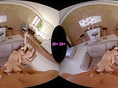 Virtual Reality, Vr Porn And Mia Lina In Anal Threesome With Neighbor Teen 18+ Sluts