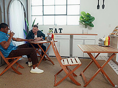 Leather, Chains N' Pussy Juice With Isiah Maxwell, Vince Karter, Hayley Davies - Brazzers