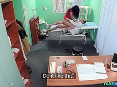 Alex In Sexy Patient Is Given The Cock Cure In A Bid To Lift Her Spirits