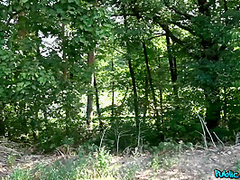 Amber Deens First Time Outdoor Sex