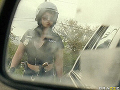 Cock Hungry Cop With Emma Heart, Keiran Lee - Brazzers