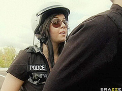 Cock Hungry Cop With Emma Heart, Keiran Lee - Brazzers